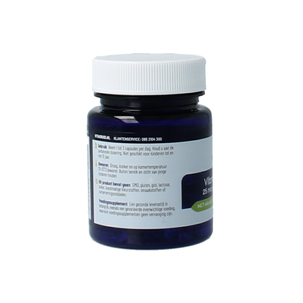 Vitakruid Vitamine D3 & K2 in MCT-olie voor verhoogde opname 90.00 Softgels