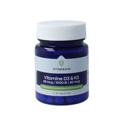 Vitakruid Vitamine D3 25mcg & K2 40mcg (menaq7) 90.00 Tabletten