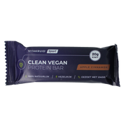 Vitakruid Clean vegan protein bar - apple cinnamon 1.00 Stuks