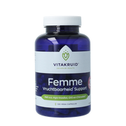 Vitakruid Femme vruchtbaarheid support 120.00 Vegetarische capsules