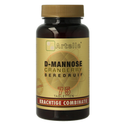 Artelle D-Mannose cranberry beredruif 75 Tabletten
