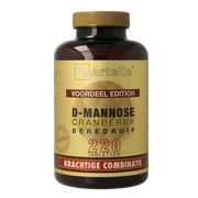 Artelle D-Mannose cranberry berendruif 220 Tabletten