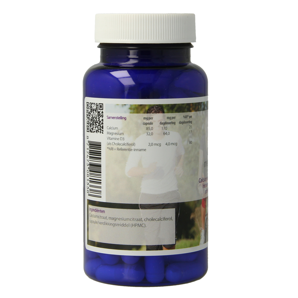 Nagel Cal:Mag Calcium Magnesium 2:1met vitamine D3 90.00 Vegetarische capsules