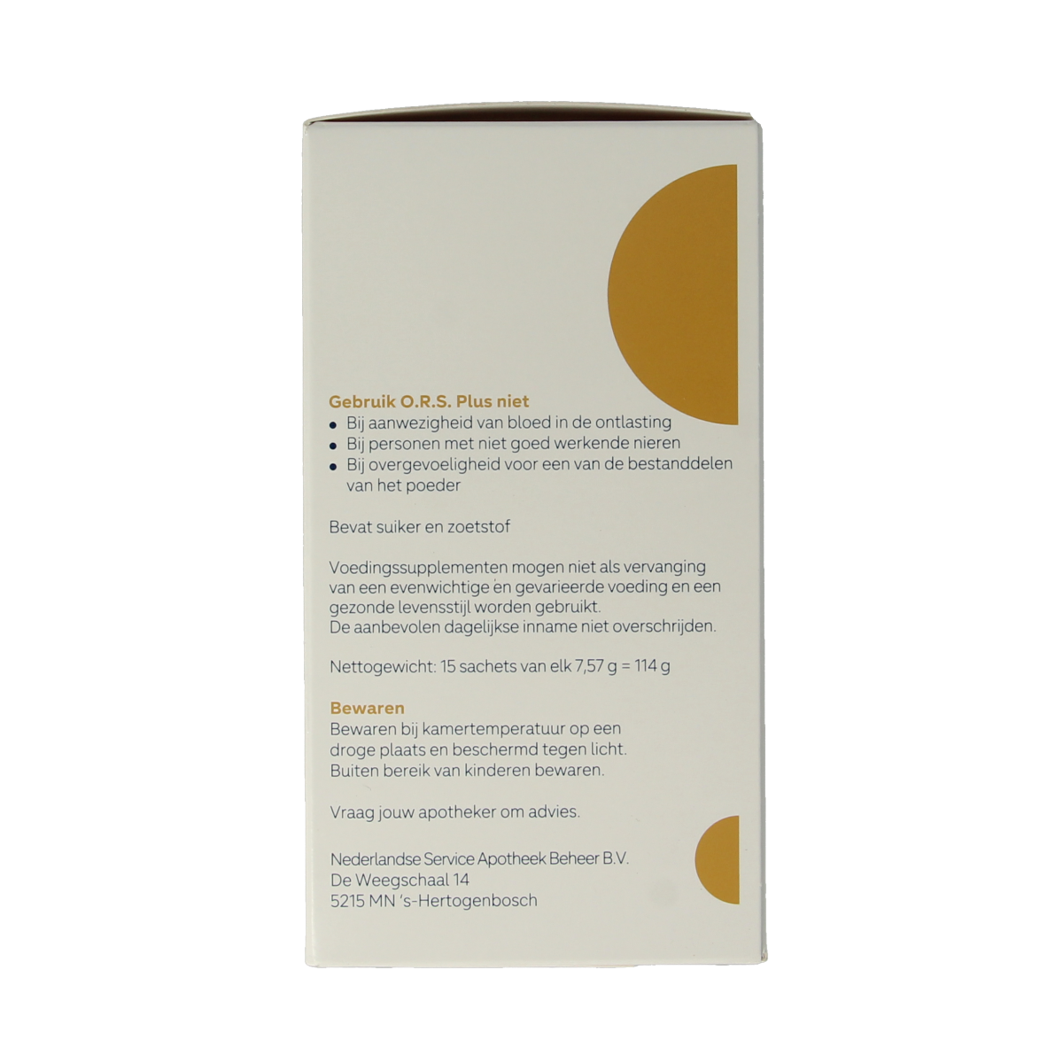 Service Apotheek ORS sachet 15.00 Stuks