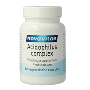 Nova Vitae Acidophilus complex 60.00 Vegetarische capsules