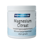Nova Vitae Magnesium citraat poeder 250 Gram