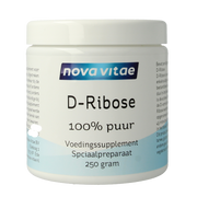Nova Vitae D Ribose 100% puur 250.00 Gram