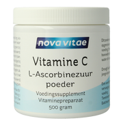 Nova Vitae Vitamine C ascorbinezuur poeder 500 Gram