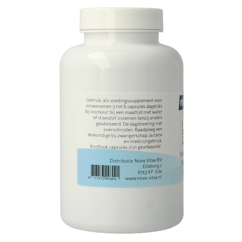 Nova Vitae Knoflook 270mg 450 Capsules