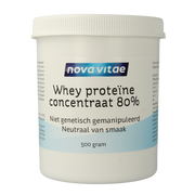Nova Vitae Whey proteine concentraat 80% 500.00 Gram