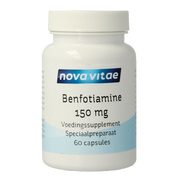 Nova Vitae Benfotiamine (vitamine B1) 150mg 60 Vegetarische capsules