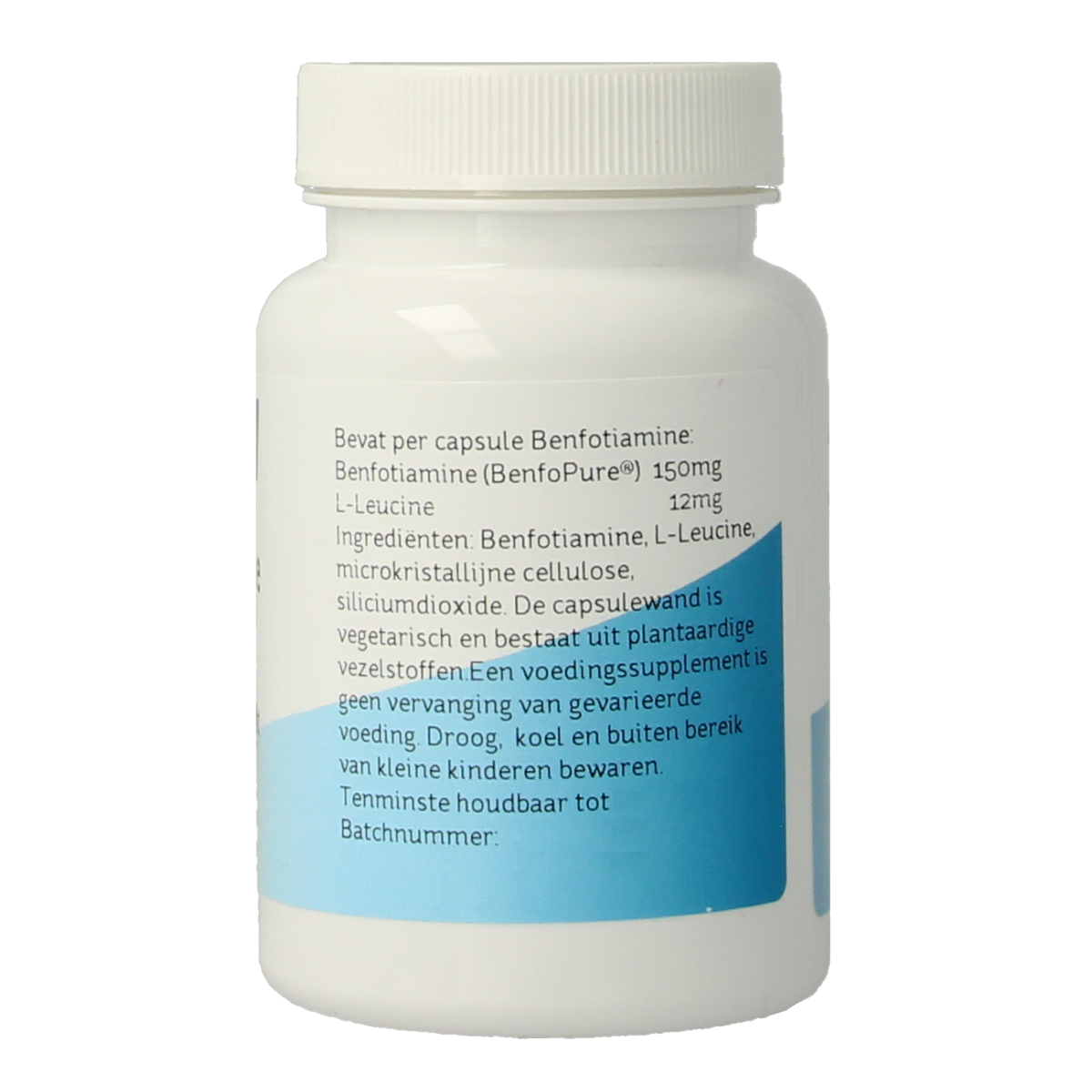 Nova Vitae Benfotiamine (vitamine B1) 150mg 60.00 Vegetarische capsules