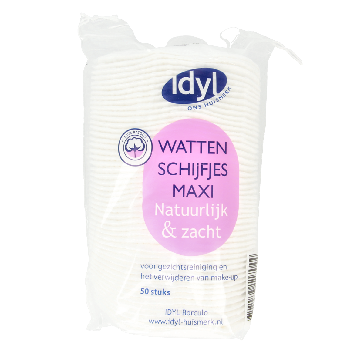 Idyl Wattenschijfjes maxi  50.00 Stuks