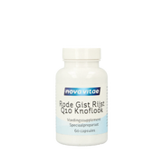 Nova Vitae Rode gist rijst+ Q10 + knoflook 60 Vegetarische capsules