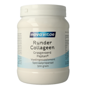 Nova Vitae Runder collageen gras gevoerd Peptan 500 Gram