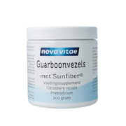 Nova Vitae Guarboonvezels sunfiber AG 200.00 Gram