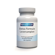Nova Vitae Detox formule levercomplex 180.00 Vegetarische capsules