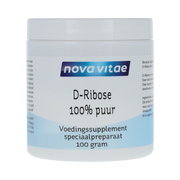 Nova Vitae D-Ribose 100% puur 100.00 Gram