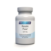 Nova Vitae Reishi puur 500mg 60.00 Capsules