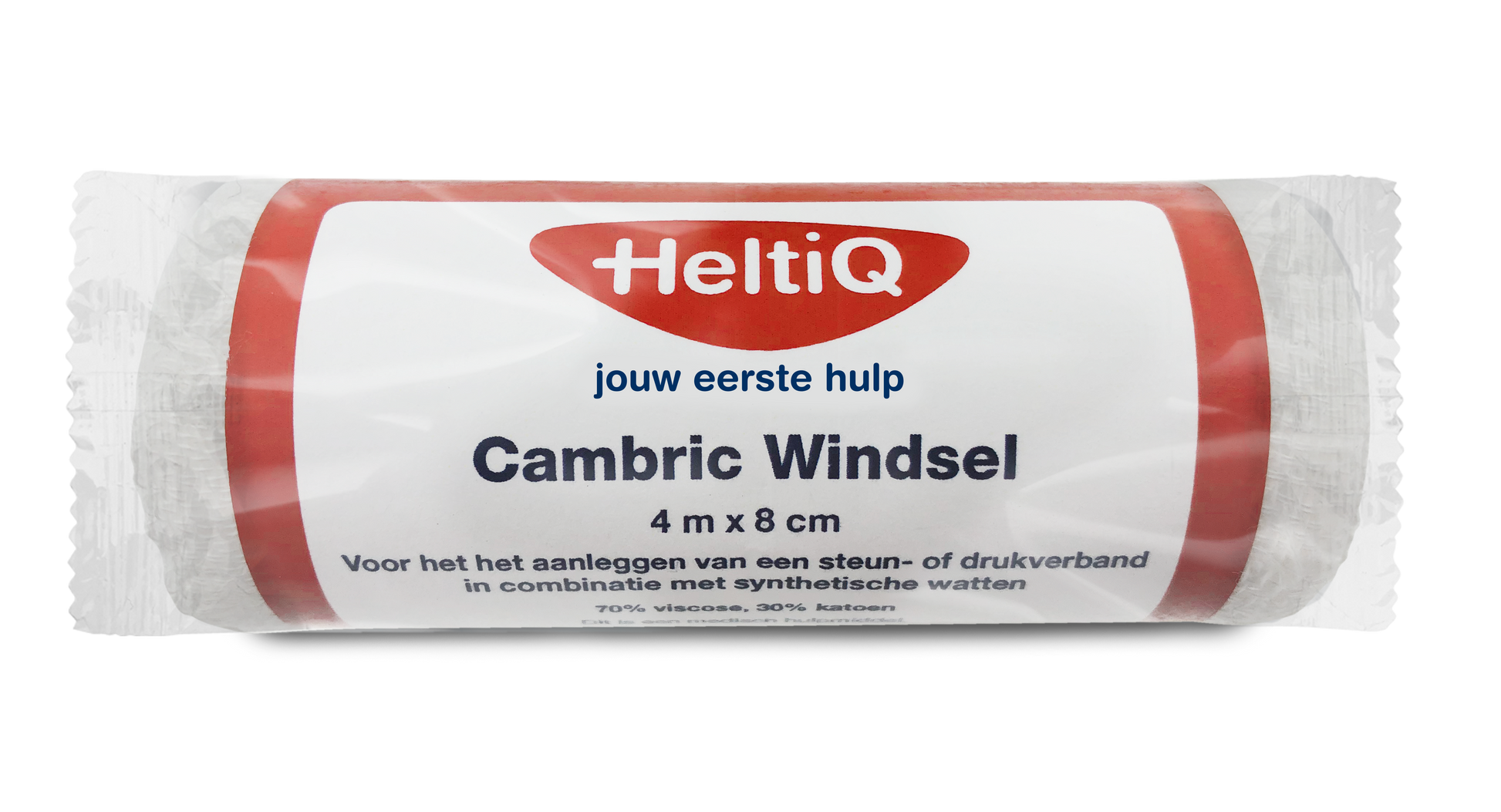 Heltiq Cambric windsel 4m x 8cm 1 Stuks