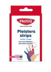 Heltiq Pleisterstrips waterafstotend & elastisch 18.00 Stuks