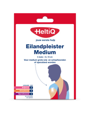 Heltiq Eilandpleisters 8 x 10cm 5.00 Stuks