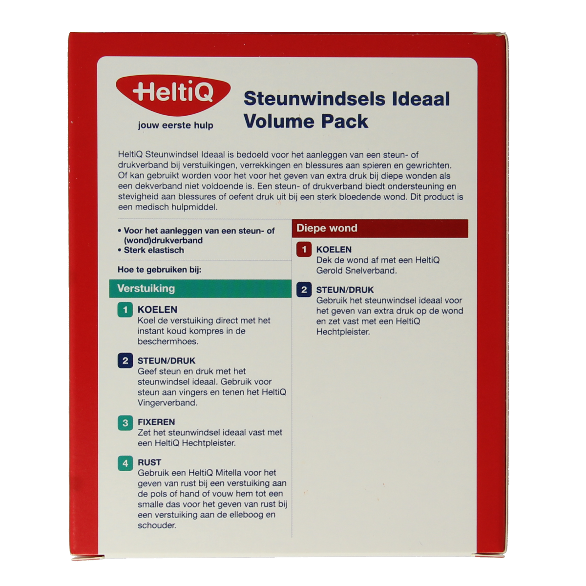 Heltiq Steunwindsels volume pack 3.00 Stuks