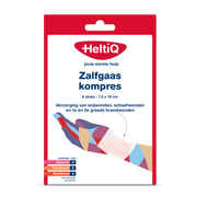 Heltiq Zalfgaaskompres 7.5 x 10cm 6.00 Stuks