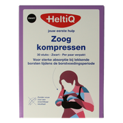 Heltiq Zoogkompressen zwart 30.00 Stuks