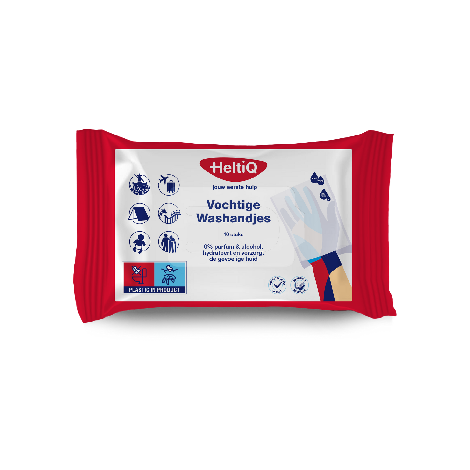 Heltiq Vochtige washandjes 10.00 Stuks