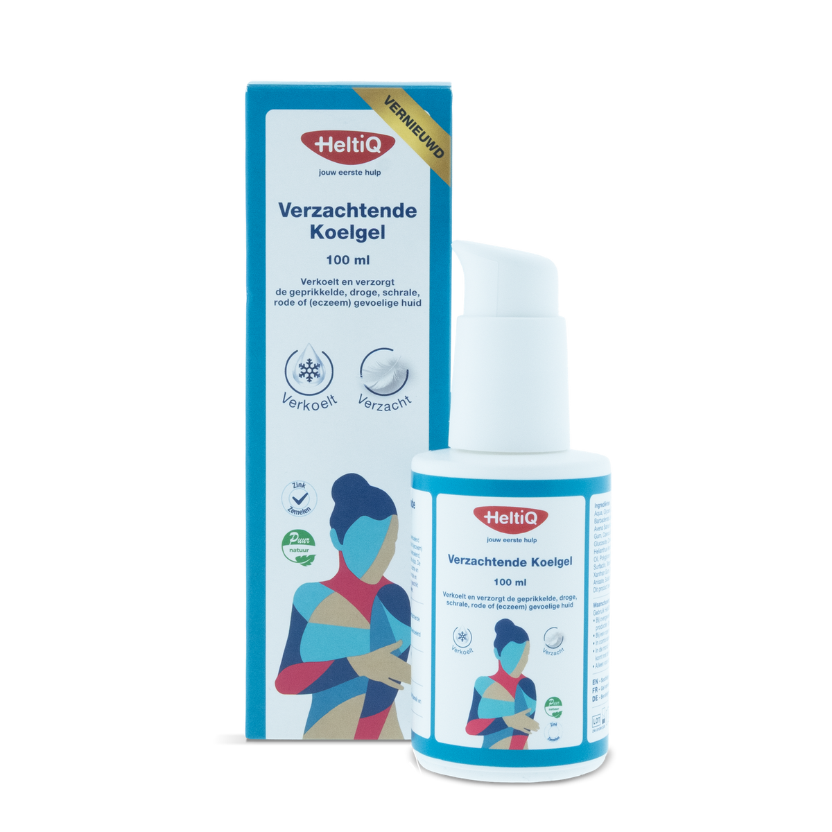 Heltiq Koelgel verzachtend 100.00 Milliliter