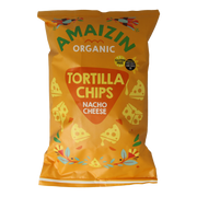 Amaizin Corn chips nacho bio 150.00 Gram