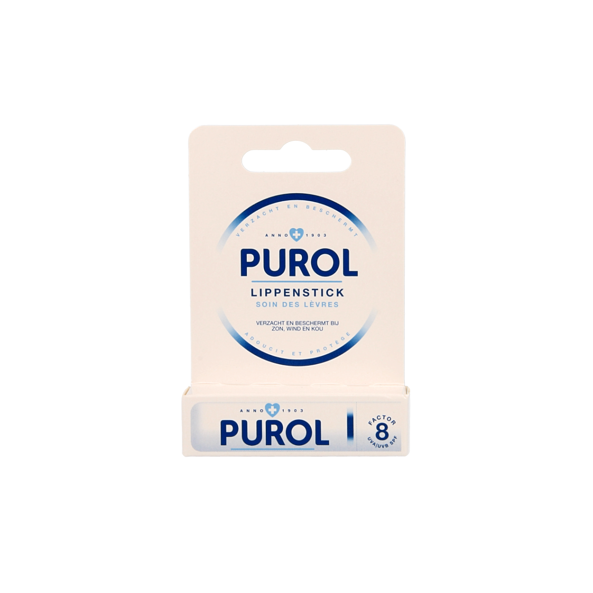 Purol Lippenstick op kaart 4.80 Gram