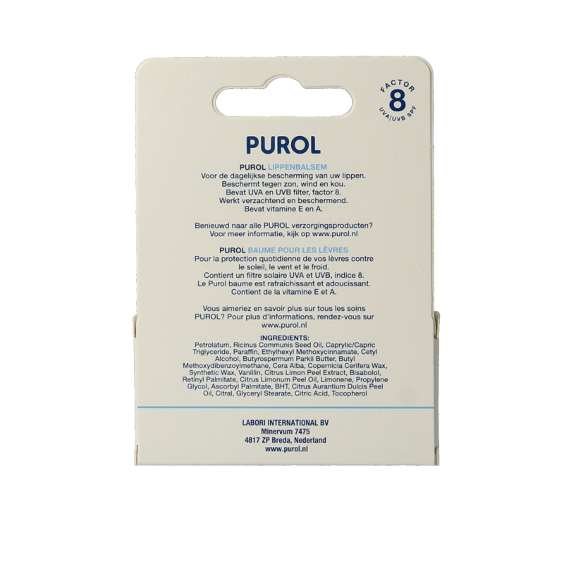 Purol Purol lipbalm blister  5 Milliliter