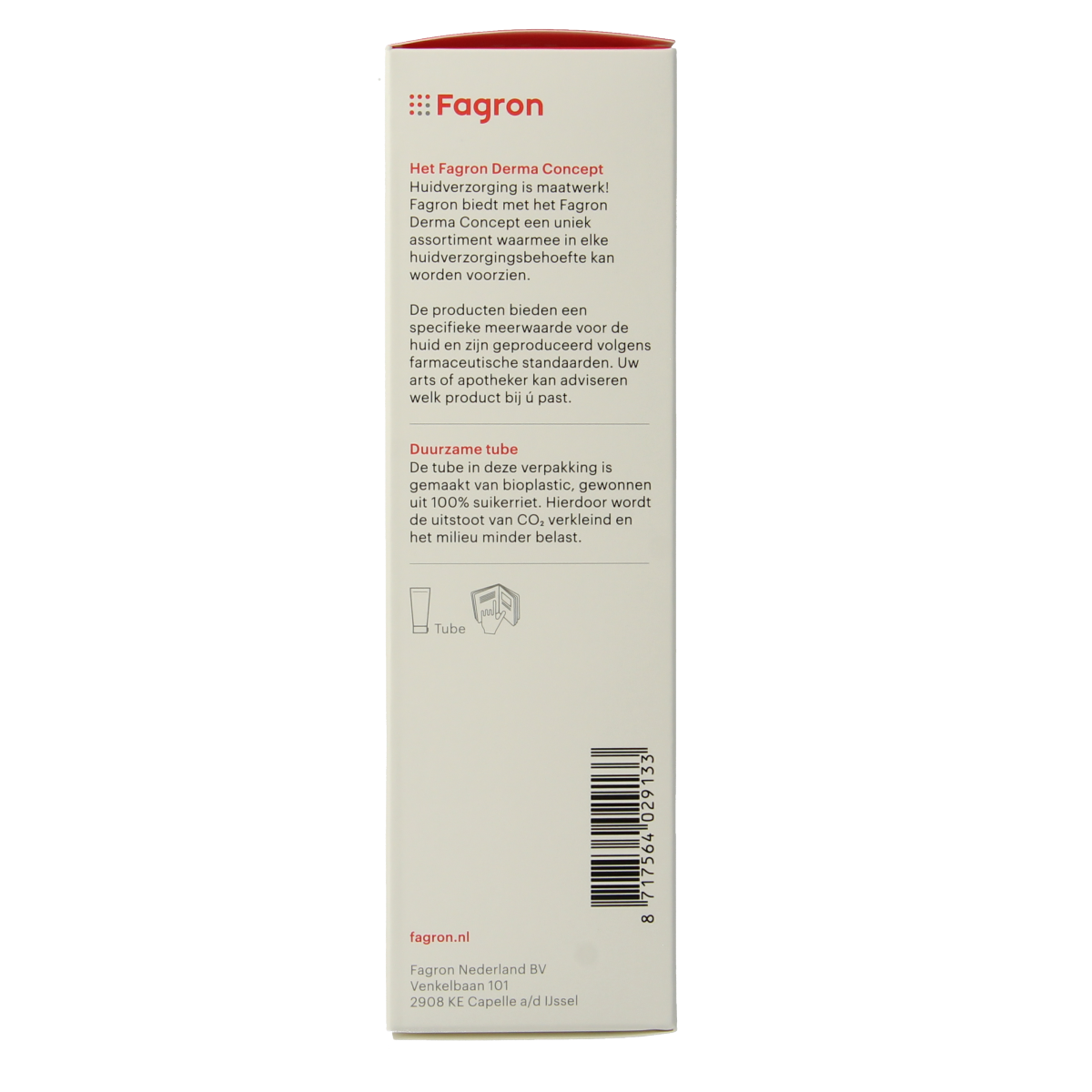 Fagron Koelzalf zonder rozenolie doos & bijsluiter 100.00 Gram