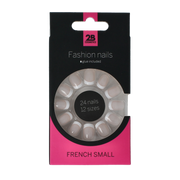 2B Nails french small 24.00 Stuks