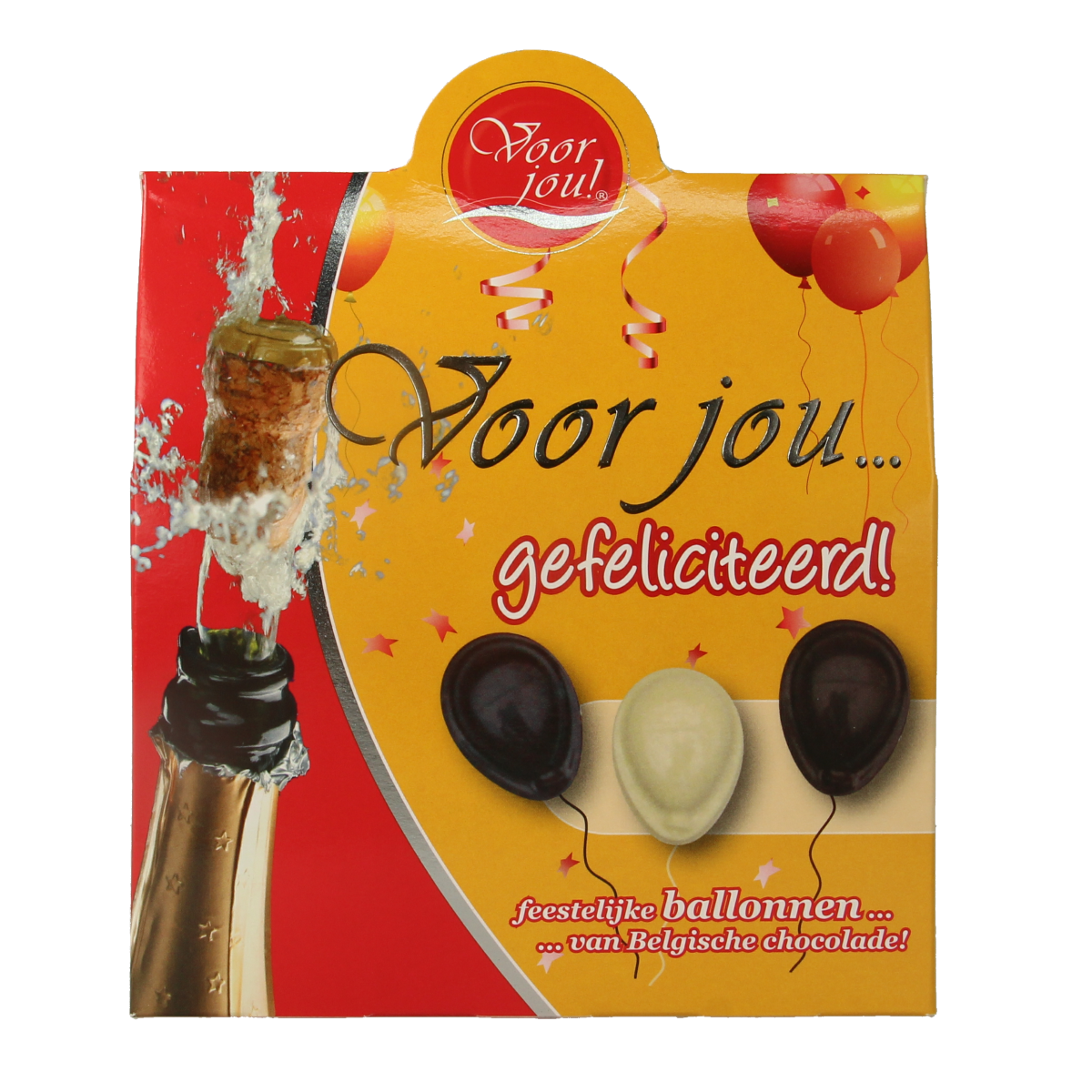 Voor Jou! Cadeau doos gefeliciteerd 100.00 Gram