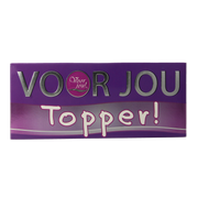 Voor Jou! Wensreep topper 70.00 Gram