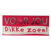 Voor Jou! Wensreep dikke zoen 70.00 Gram