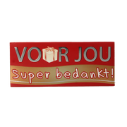 Voor Jou! Wensreep super bedankt  70 Gram