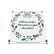 Voor Jou! Wensreep Delftsblauw Kerst all I want 90 Gram