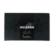 Mr. Jones Black beauty zwarte thee bio 20.00 Zakjes