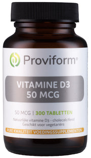 Proviform Vitamine D3 50mcg (2000IE) 300.00 Tabletten