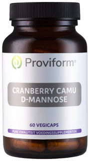 Proviform Cranberry camu D-Mannose 60.00 Vegetarische capsules