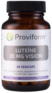 Proviform Luteine 20mg vision 60.00 Vegetarische capsules