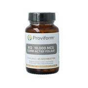 Proviform Vitamine B12 10.000mcg combi actief folaat 60.00 Zuigtabletten