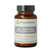Proviform Vitamine B12 5000mcg methylcobalamine 60.00 Zuigtabletten
