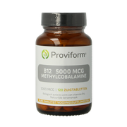 Proviform Vitamine B12 5000mcg methylcobalamine 120.00 Zuigtabletten