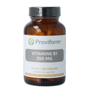 Proviform Vitamine B1 thiamine 250mg 100.00 Vegetarische capsules