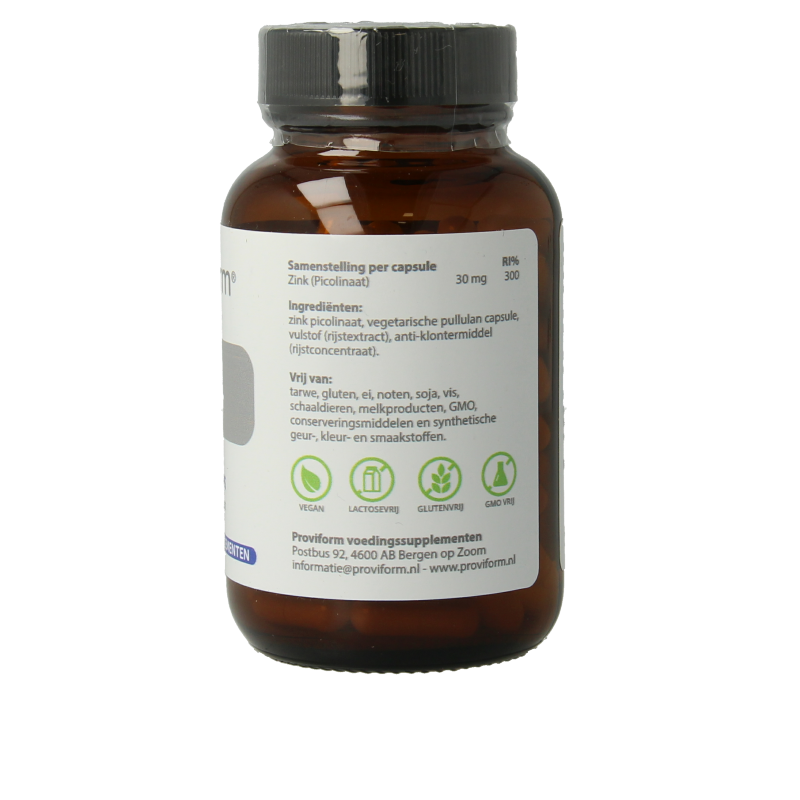 Proviform Zink picolinaat 30mg 100 Vegetarische capsules